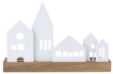 Räder Living Xmas Lichtobjekt Stadt 25X7X16,5 cm 
