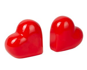 Doiy Buchstützen Love Red 