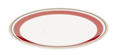 Dibbern Capri Untertasse 0,11 L Rot / Anthrazit 