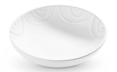 Gmundner Keramik Weiß geflammt, Schale ø 17Cm 