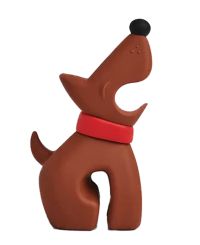 OTOTO Buddy Topfwächter und Löffelhalter dunkelbraun 