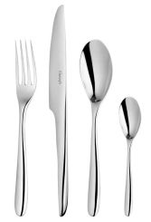 Christofle 24-Teiliges Besteckset L'Ame de Christofle Edelstahl mit Etui 