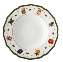 Hutschenreuther Teller Tief 23 cm Happy Wintertime Green 