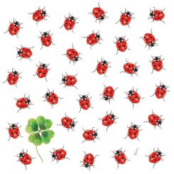Paperproducts Servietten 33x33 cm Bugs 