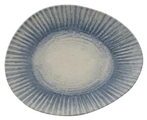 Arthur Krupp Teller flach 31x26cm Sunlight Blue 