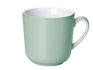 Dibbern Solid Color Salbei Becher mit Henkel 0,45 L 