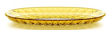 Guzzini Servierschale oval 32 cm Vanity Saffron yellow 