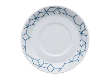 Thomas Tric Vivid Bloom Espresso/Mokka-Untertasse Pattern Blue 