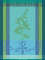 Garnier-Thiebaut Geschirrtuch Menthe 2018 Chlorophylle 56x77 cm 