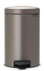 Brabantia Treteimer Newicon 12 L Platinum 