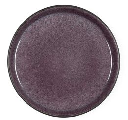 Bitz Teller 21cm schwarz/lila 
