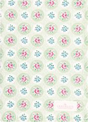 Greengate Geschirrtuch 50x70 cm Elle pale green 100 % Baumwolle 