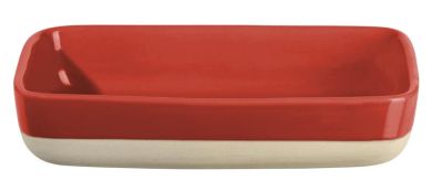 ASA Selection Auflaufform Rechteckig, Rot Grande, L. 210mm, B. 140mm, H. 43mm 