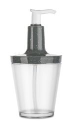 Koziol Seifenspender 250ml Flow recycled ash grey 
