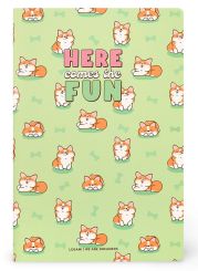 Legami Heft Quaderno small liniert Corgi 