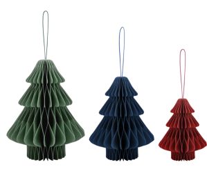 RememberBaumschmuck Tannenbäume 3er-Set 