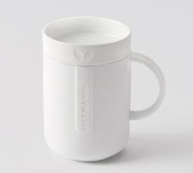 Räder Cozy Time Tasse mit Deckel Luck in a mug D.8cm, H.12cm 