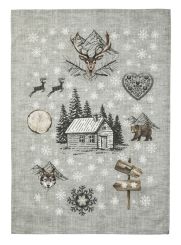 Pichler Geschirrtuch 50x70 cm Keystone grey 