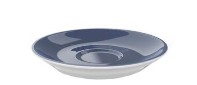 Dibbern Solid Color Indigo Espresso Untertasse Classico 