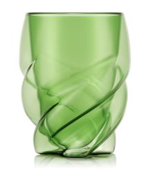 Bodum 2 Stück Glas doppelwandig 0.27l Pavina Paris transparent green 