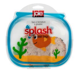 Joie msc 3er-Set Splash Zip-Beutel bunt 