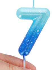 Legami Geburtstagskerze Blue - 7 