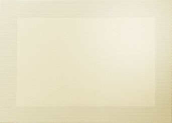 ASA Selection Pvc Tischset sand Metallic mit Gewebten Rand 46x33 cm 
