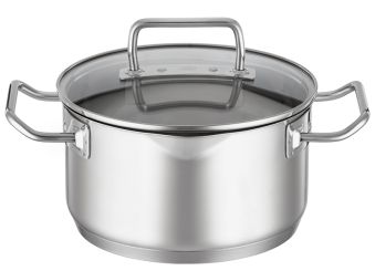 Rösle Kochtopf Ø 20 cm Expertiso mit Deckel Edelstahl 