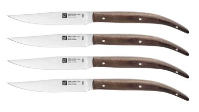 Zwilling Steak-Sets Steakmesserset 4-tlg Braun 