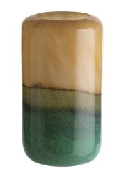 Gift Company Linen Vase H31 cm beige/grün df 