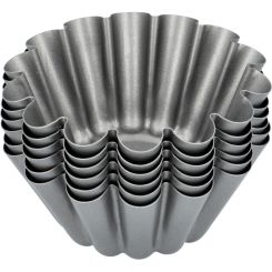 Birkmann Brioche Backformenset Baker´s Best 6-tlg Ø 10 cm mit Antihaftbeschichtung 