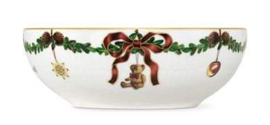 Royal Copenhagen Schale 50 cl Star Fluted Christmas 