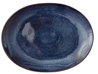 Bitz Grillplatte 30 cm schwarz/dunkelblau 