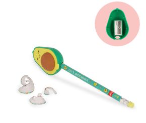 Legami Anspitzer mit Radiergummi Let'S Avocuddle Avocado 