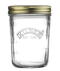 Kilner Einmachglas mit weiter Öffnung 350 ml, 9x9x12,5 cm 