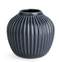 Kähler Vase H125 Hammershøi anthracite 