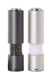 AdHoc Set Elektrische Pfeffer- und Salzmühle emill.3, Dark Grey&Light Grey (Jubiläumsangebot) 