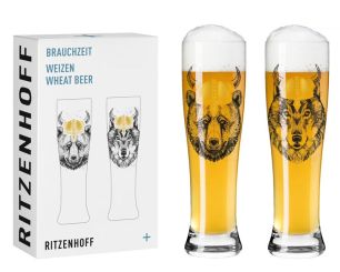 Ritzenhoff Brauchzeit Weizen 2er 15 16 RDT H23 348 - Brauchzeit Weizenbierglas 