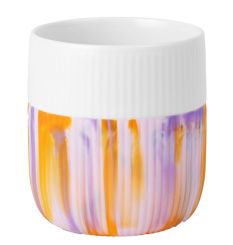 Royal Copenhagen Fluted Contrast Becher Marble Morning Sky 33cl 