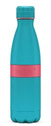 Boddels Trinkflasche Twee+ 500 ml himbeerrot/türkis 
