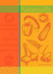 Garnier-Thiebaut Geschirrtuch Ratatouille Cuivre 56x78 Cm 100% Gekämmte Baumwolle 