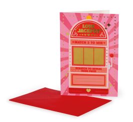 Legami Rubbellos-Glückwunschkarte Love Jackpot 