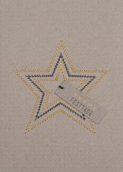 Räder Gestickte Weihnachtskarte Frohe Festtage 