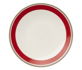 Dibbern Capri Teller 17 cm Rot / Anthrazit 