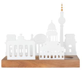 Räder Lichtobjekt Stadtsilhouette Berlin 25x9,5x20,5 cm 