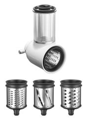 KitchenAid Gemüseschneider/Schitzelwerk mit 3 Trommeln 