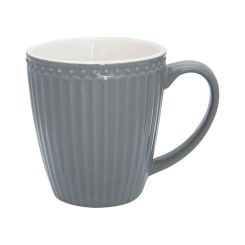 Greengate Becher Alice stone grey H 9,5cm 