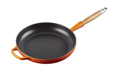Le Creuset Bratpfanne Signature 28 cm Ofenrot Gusseisen 