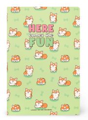 Legami Heft Quaderno medium unliniert Corgi 