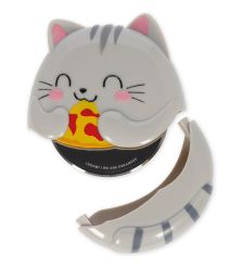 Legami Pizzaschneider Pizza At First Slice Kitty 